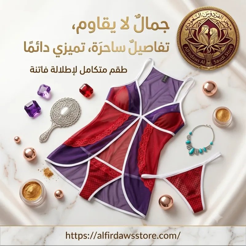 لانجري تركي ـ أناقة تلامس الأنوثة | متجر الفردوس