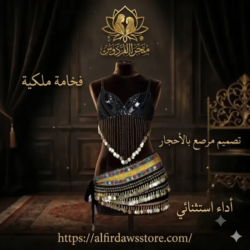 تألقي بسحر الفخامة.. الطقم الاستعراضي الملكي | متجر الفردوس